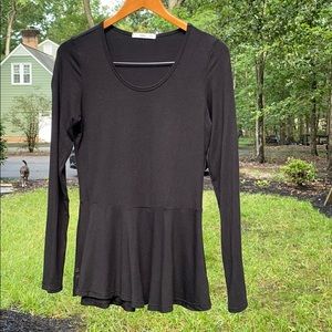 Anthropologie peplum top